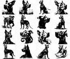 Doberman Dog SVG Bundle - CraftNest - Digital Crafting and Art