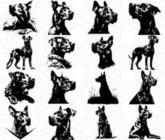 Doberman Dog SVG Bundle - CraftNest - Digital Crafting and Art