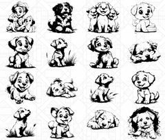 Puppy Playtime SVG Bundle - CraftNest - Digital Crafting and Art