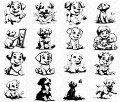 Puppy Playtime SVG Bundle - CraftNest - Digital Crafting and Art