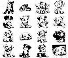 Puppy Playtime SVG Bundle - CraftNest - Digital Crafting and Art