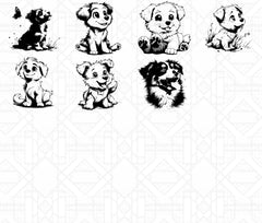 Puppy Playtime SVG Bundle - CraftNest - Digital Crafting and Art