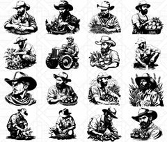 Farmer SVG Bundle - CraftNest - Digital Crafting and Art