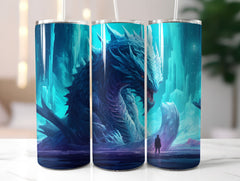 Ice Dragon Tumbler Wrap - CraftNest