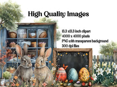 Chalkboard Easter Clipart - CraftNest