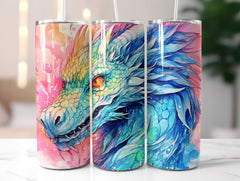 Manga Anime Dragons Tumbler Wrap - CraftNest
