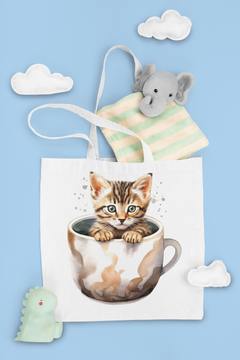 Kitten In A Cup Clipart - CraftNest