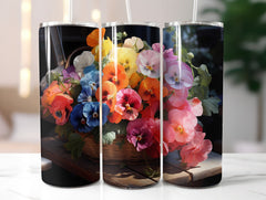 Pansy Palette in Fall Tumbler Wrap - CraftNest
