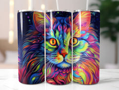 Rainbow Cats 1 Tumbler Wrap - CraftNest