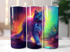 Rainbow Cats 2 Tumbler Wrap - CraftNest