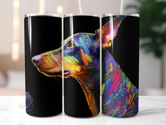 Rainbow Dogs Tumbler Wrap - CraftNest