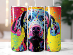 Rainbow Dogs Tumbler Wrap - CraftNest