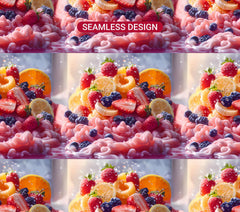 Fruit Salad 4 Tumbler Wrap - CraftNest - Digital Crafting and Art