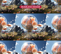 Futuristic Spring 2 Tumbler Wrap - CraftNest