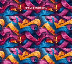 Graphic Graffiti Summer 3 Tumbler Wrap - CraftNest - Digital Crafting and Art