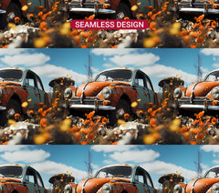 Grunge Spring 4 Tumbler Wrap - CraftNest
