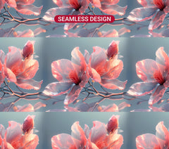 Pastel Flowers Tumbler Wrap - CraftNest - Digital Crafting and Art