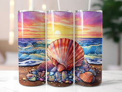 Seashell Tumbler Wrap - CraftNest