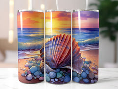 Seashell Tumbler Wrap - CraftNest