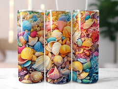 Seashell Tumbler Wrap - CraftNest