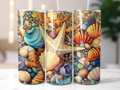 Seashell Tumbler Wrap - CraftNest