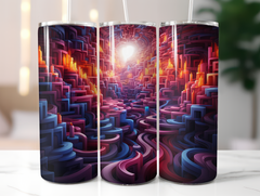Candy Canes Tumbler Wrap - CraftNest