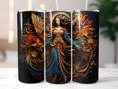 Christmas Angel Tumbler Wrap - CraftNest