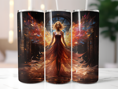 Christmas Angel Tumbler Wrap - CraftNest
