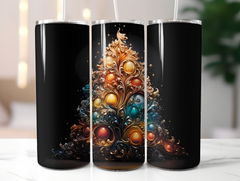 Christmas Trees Tumbler Wrap - CraftNest