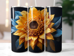 Sunflowers at Dusk Tumbler Wrap - CraftNest
