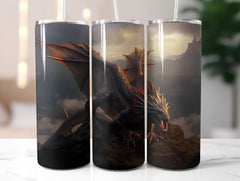 Ulta-Realistic Dragon Tumbler Wrap - CraftNest