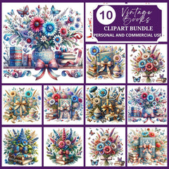 Books Clipart - CraftNest - Digital Crafting and Art