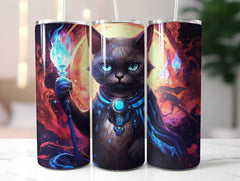 Wizard Cats Tumbler Wrap - CraftNest