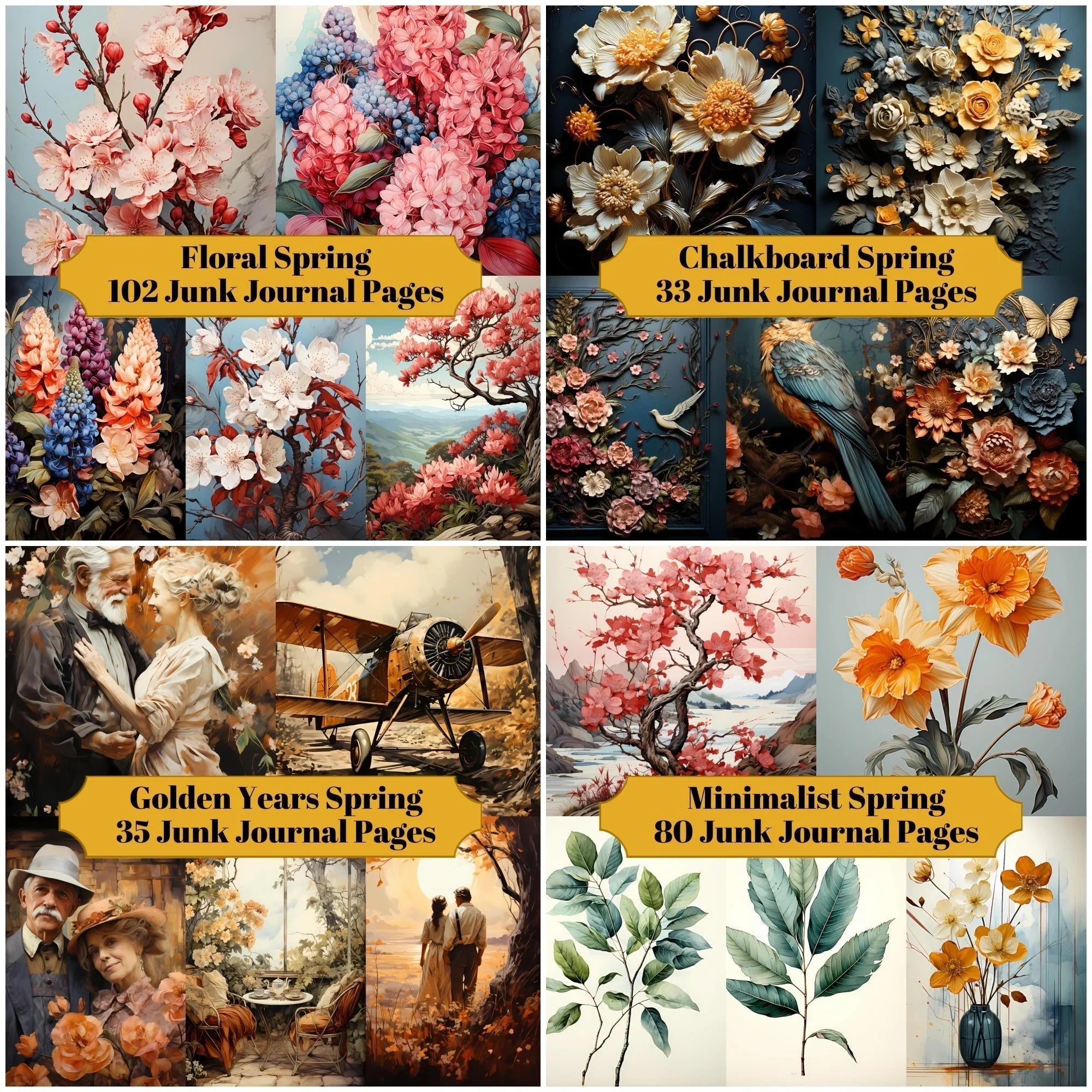 Spring Junk Journals