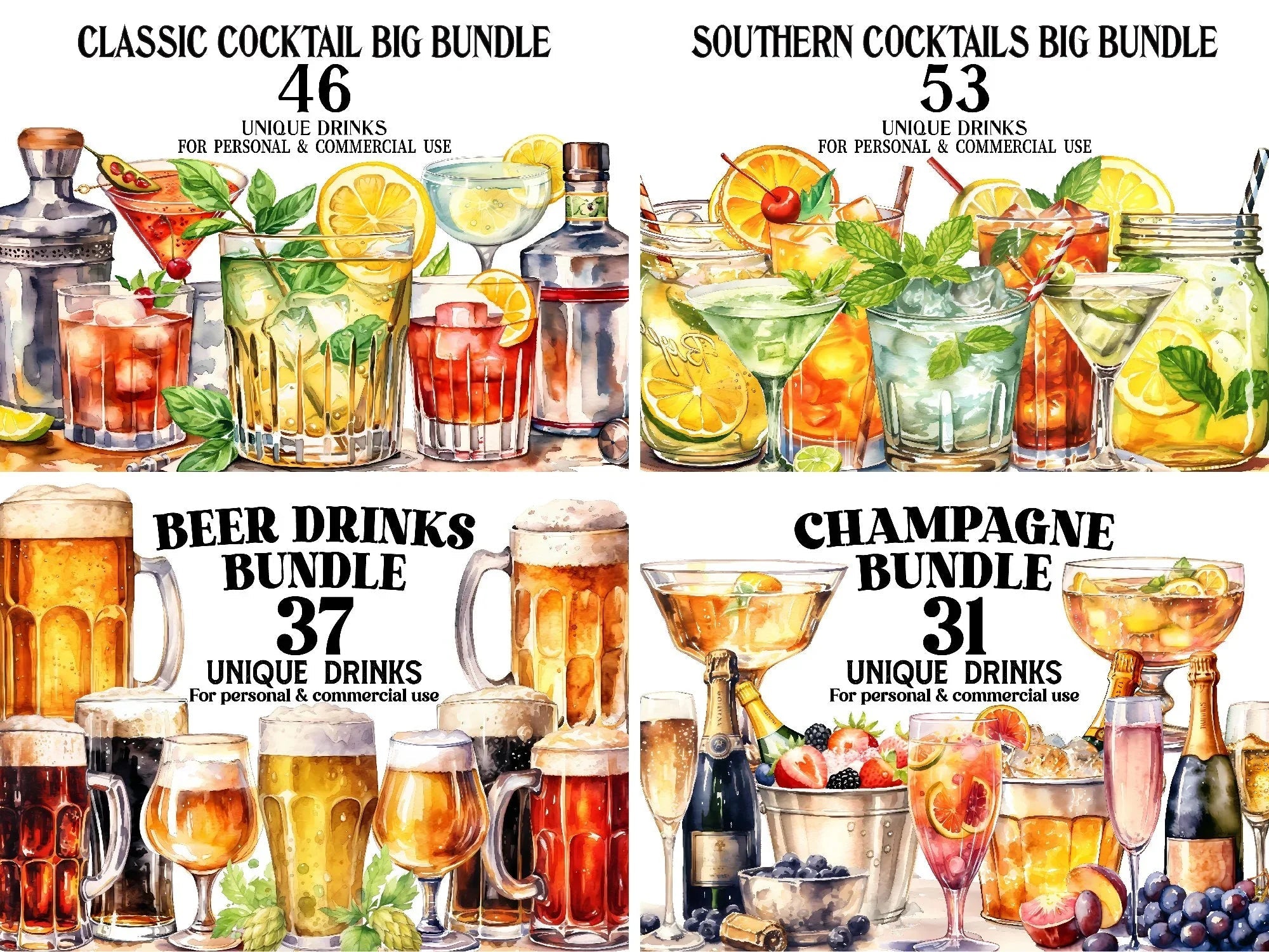 Drinks Clipart