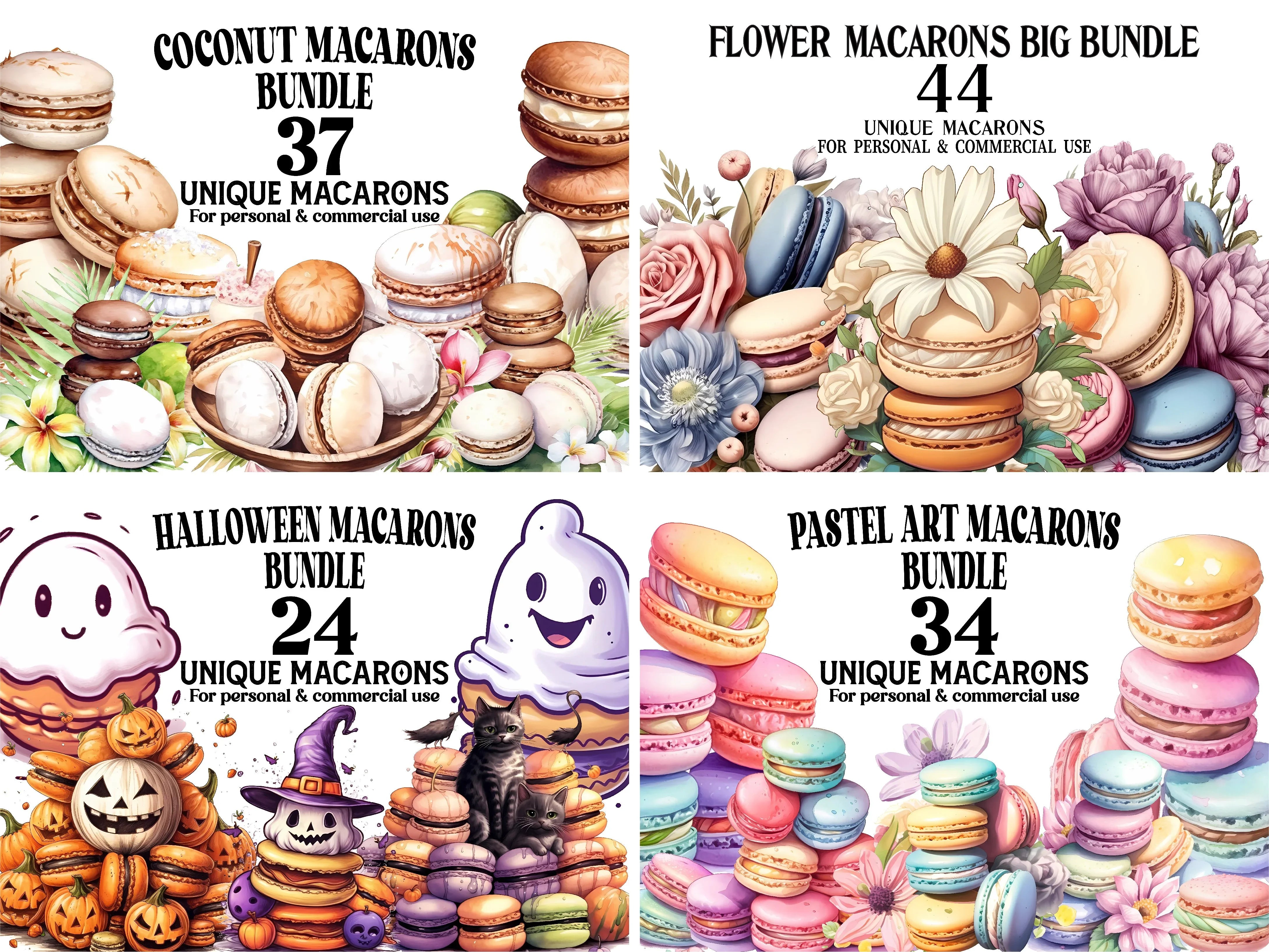 Macarons Clipart