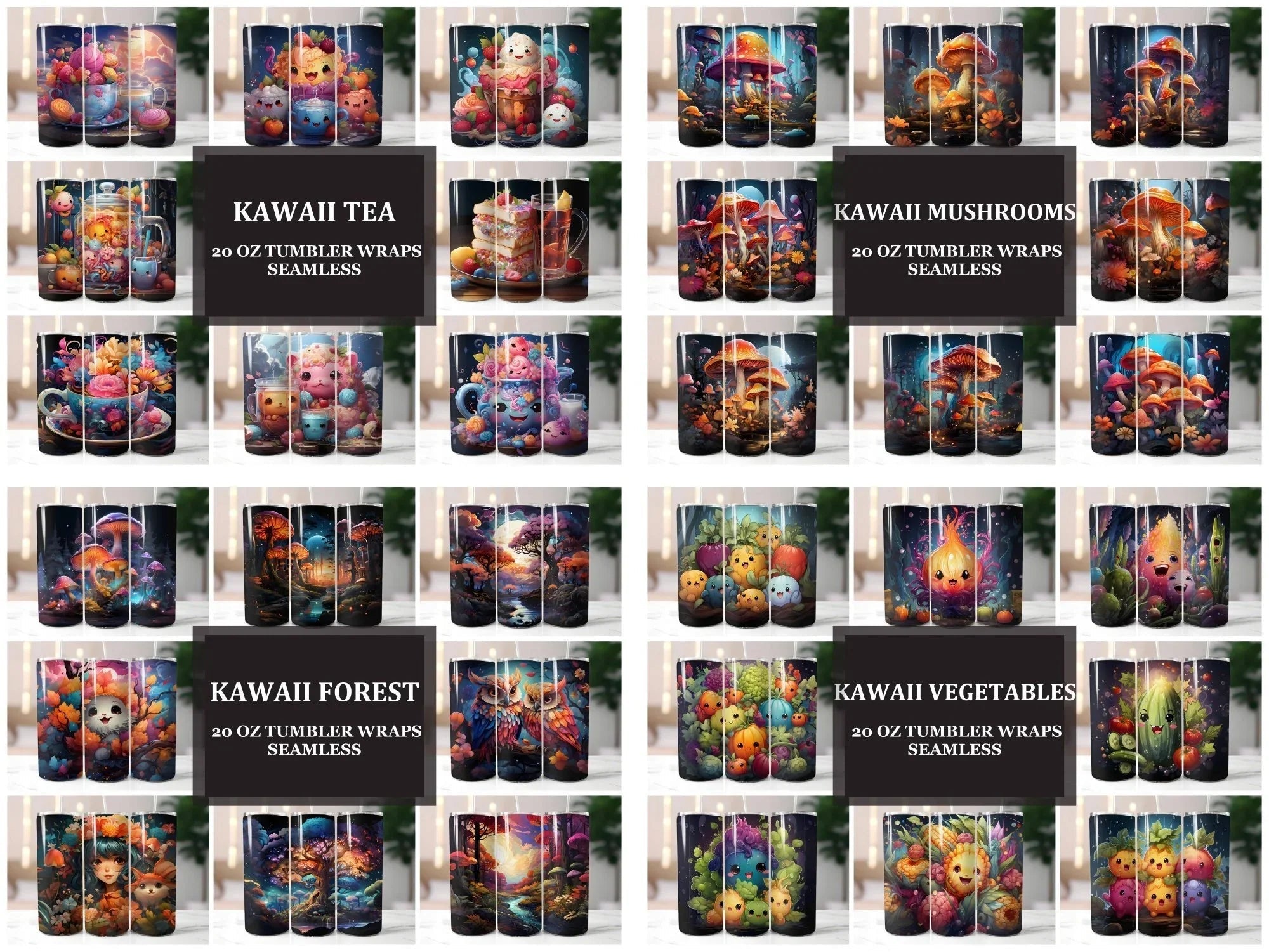 Kawaii Tumblers