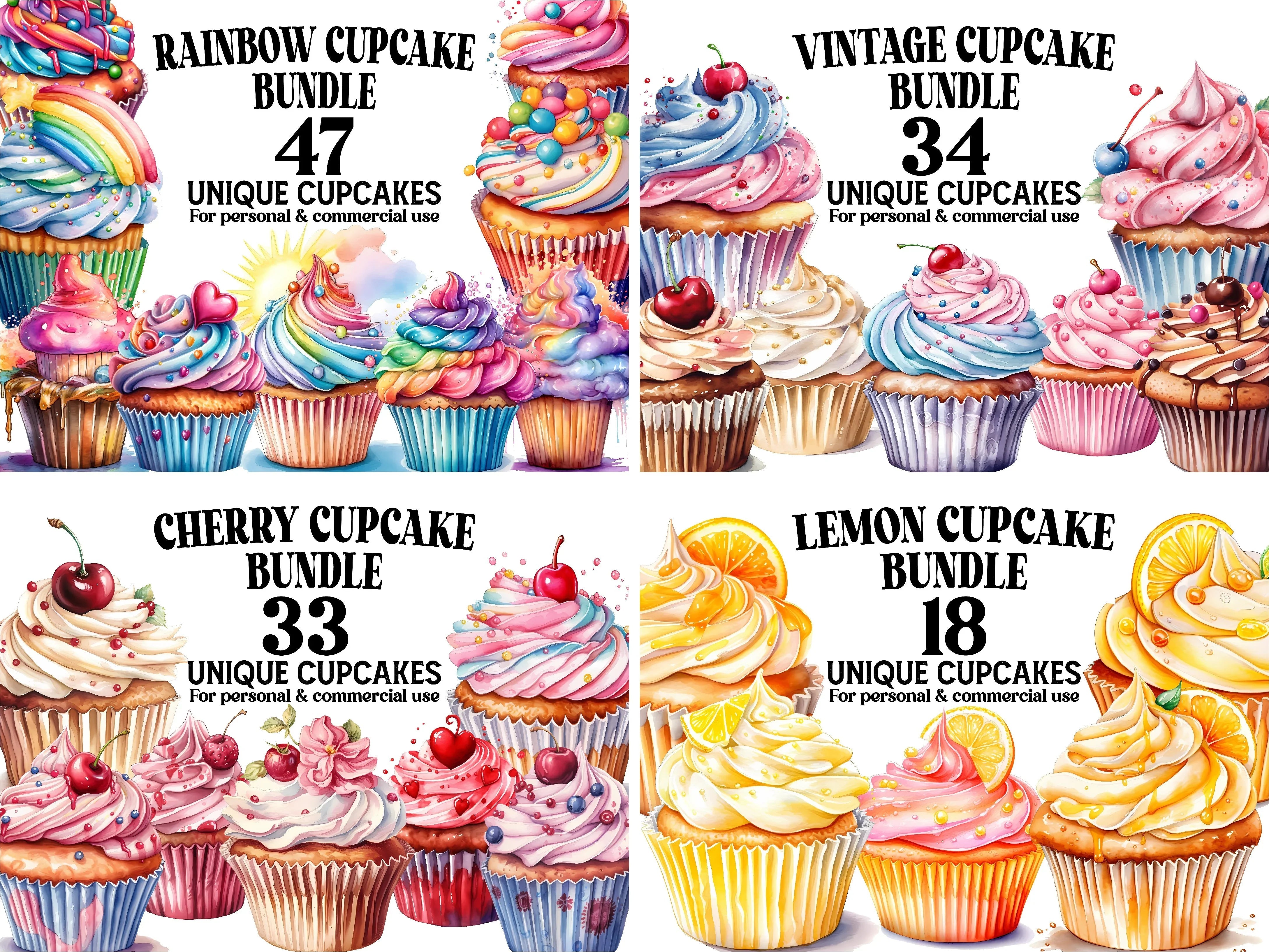 Cupcakes Clipart