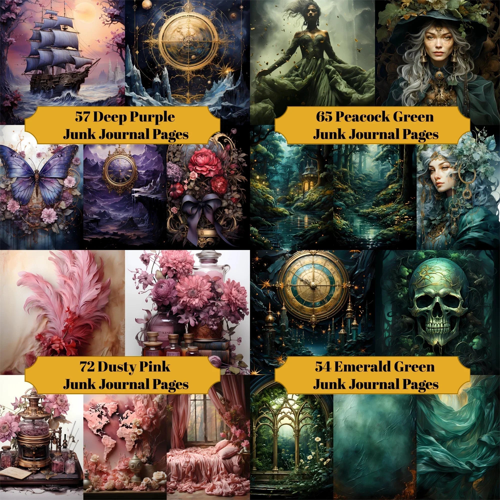 Color Odyssey Junk Journals