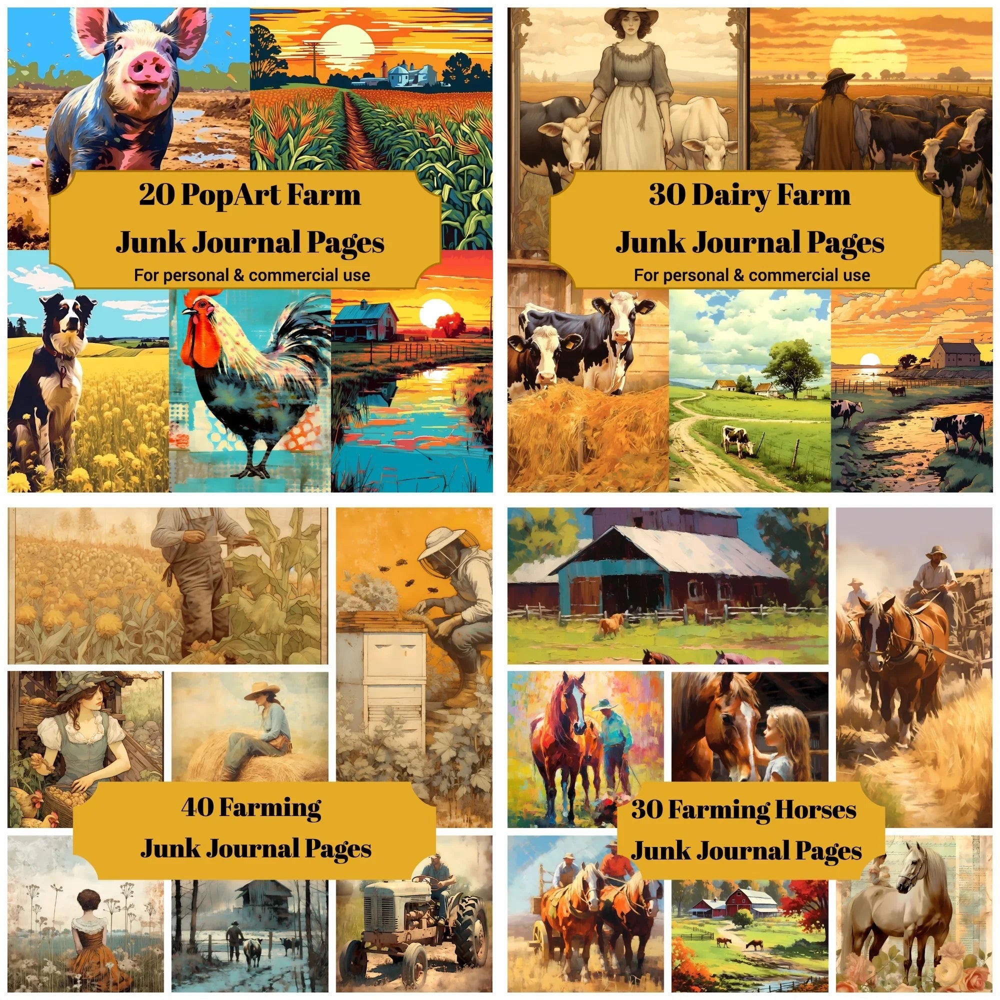 Farming Junk Journals