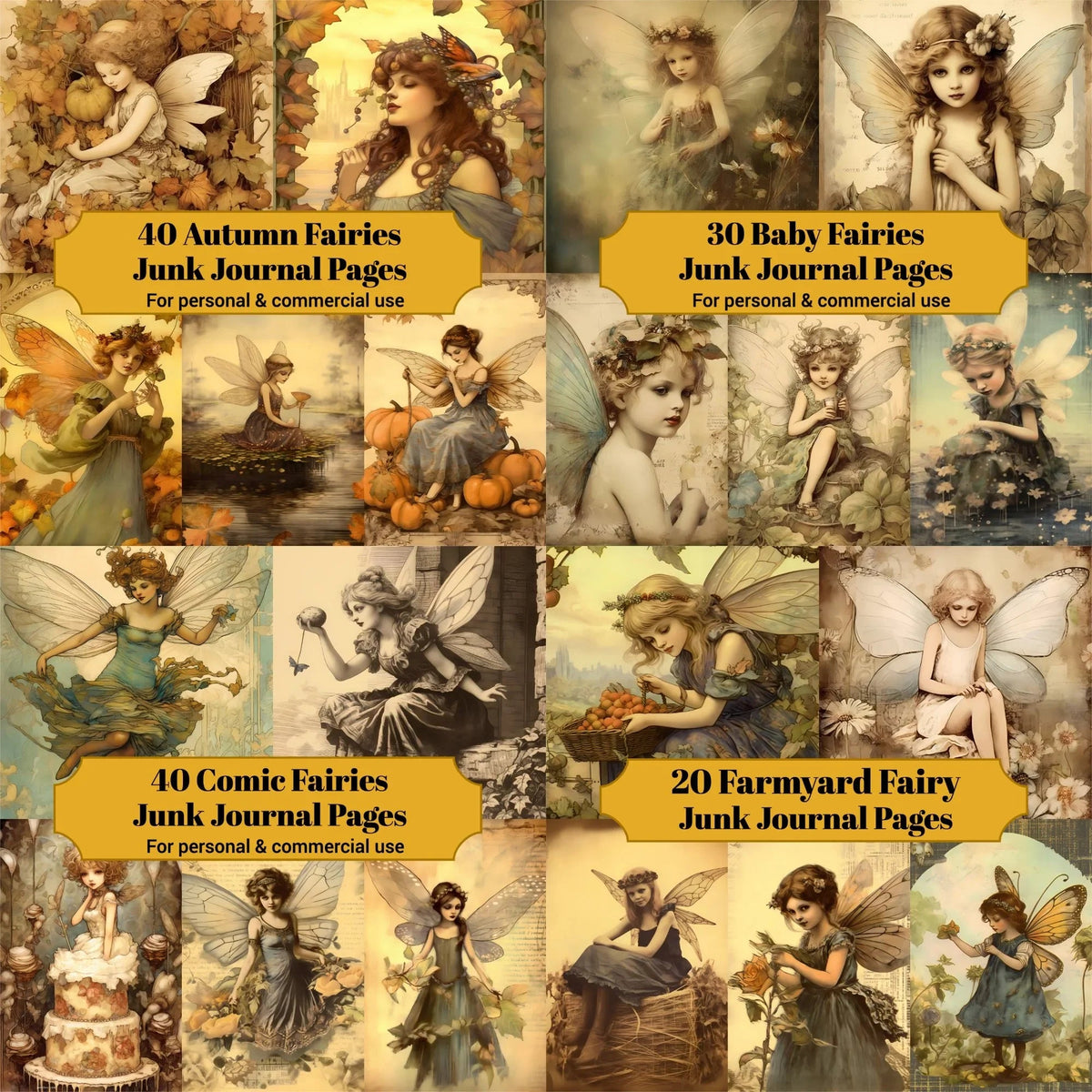 Fairies Junk Journals
