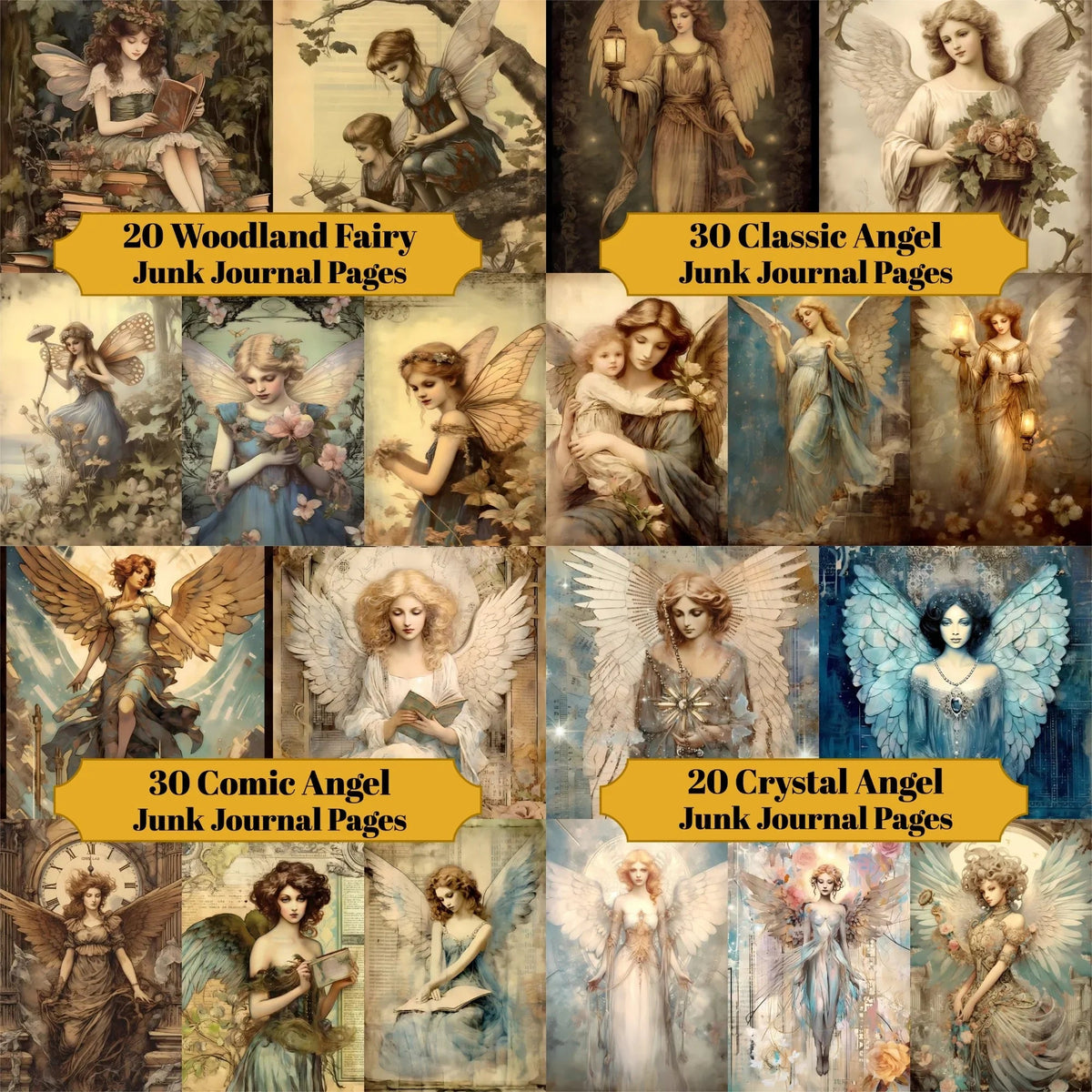 Angels Junk Journals