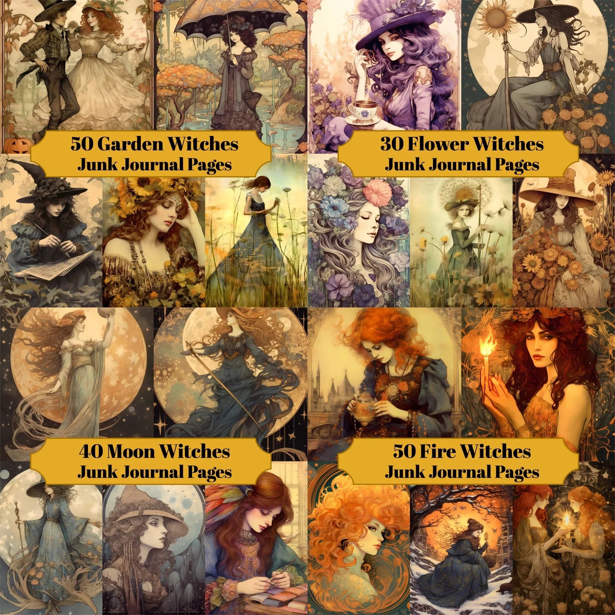 Witches Junk Journals