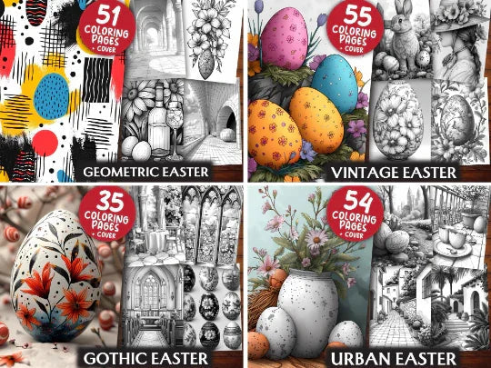 Easter Coloring Books