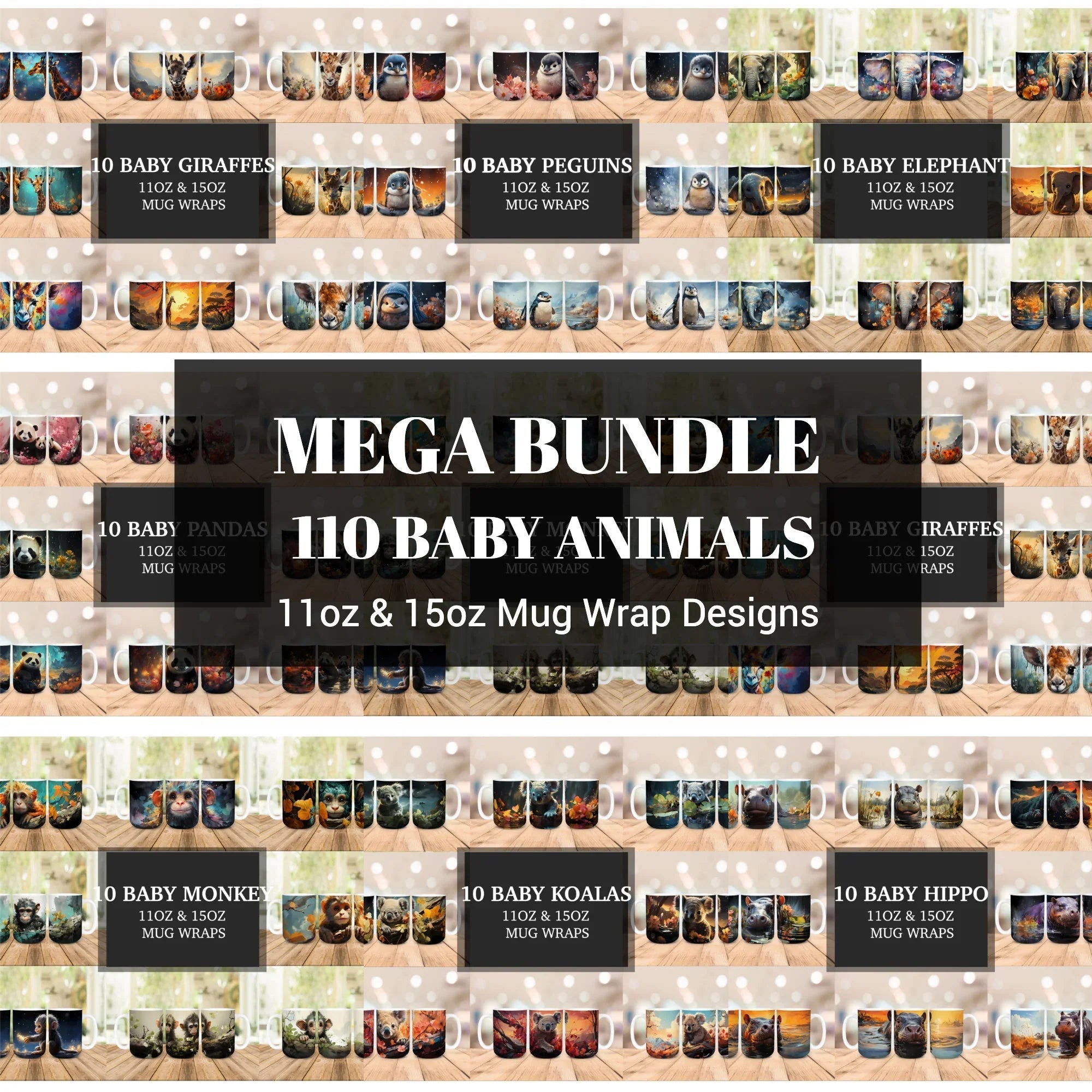 Baby Animals Mugs