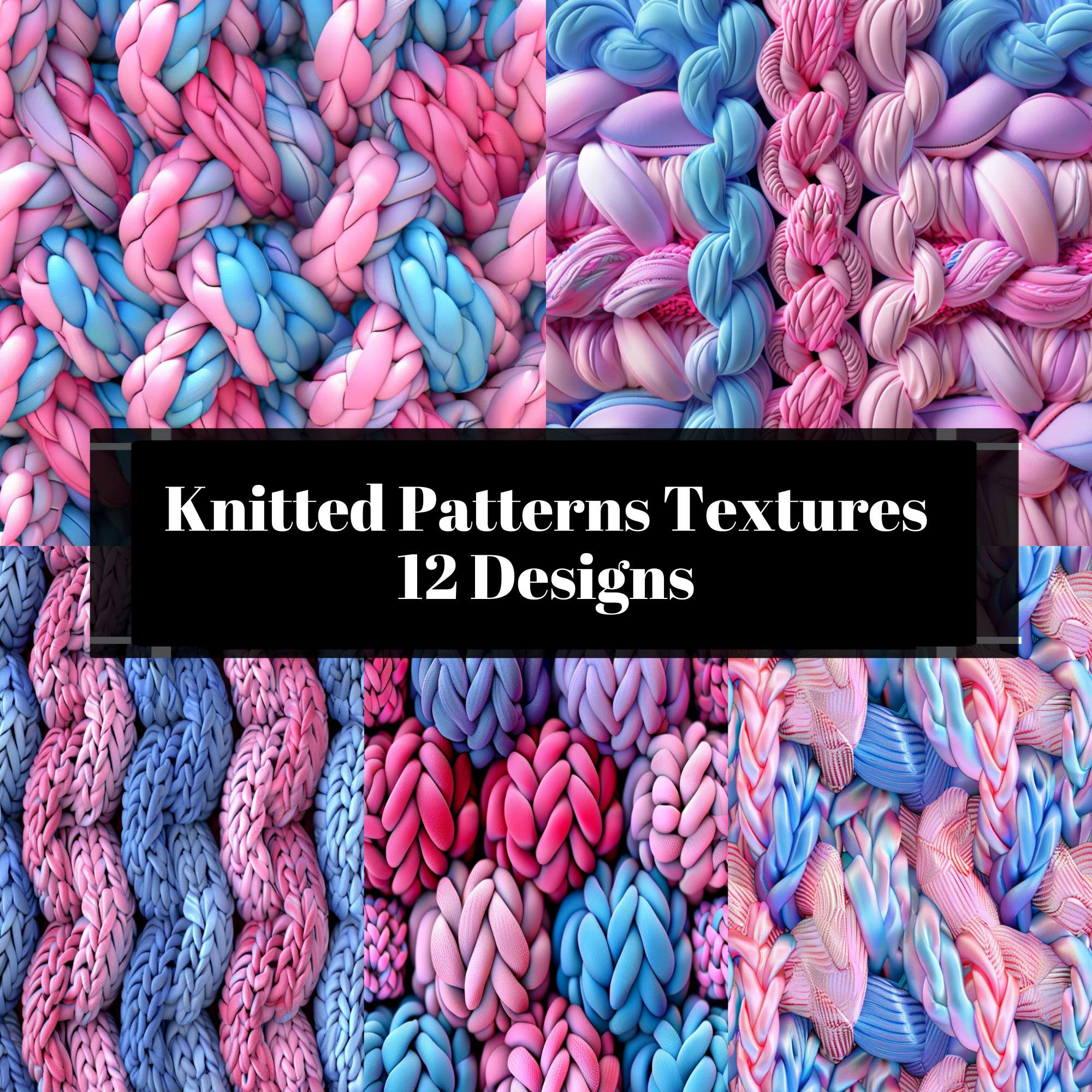 Knitted Patterns Textures