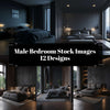 Male Bedroom Stock Images