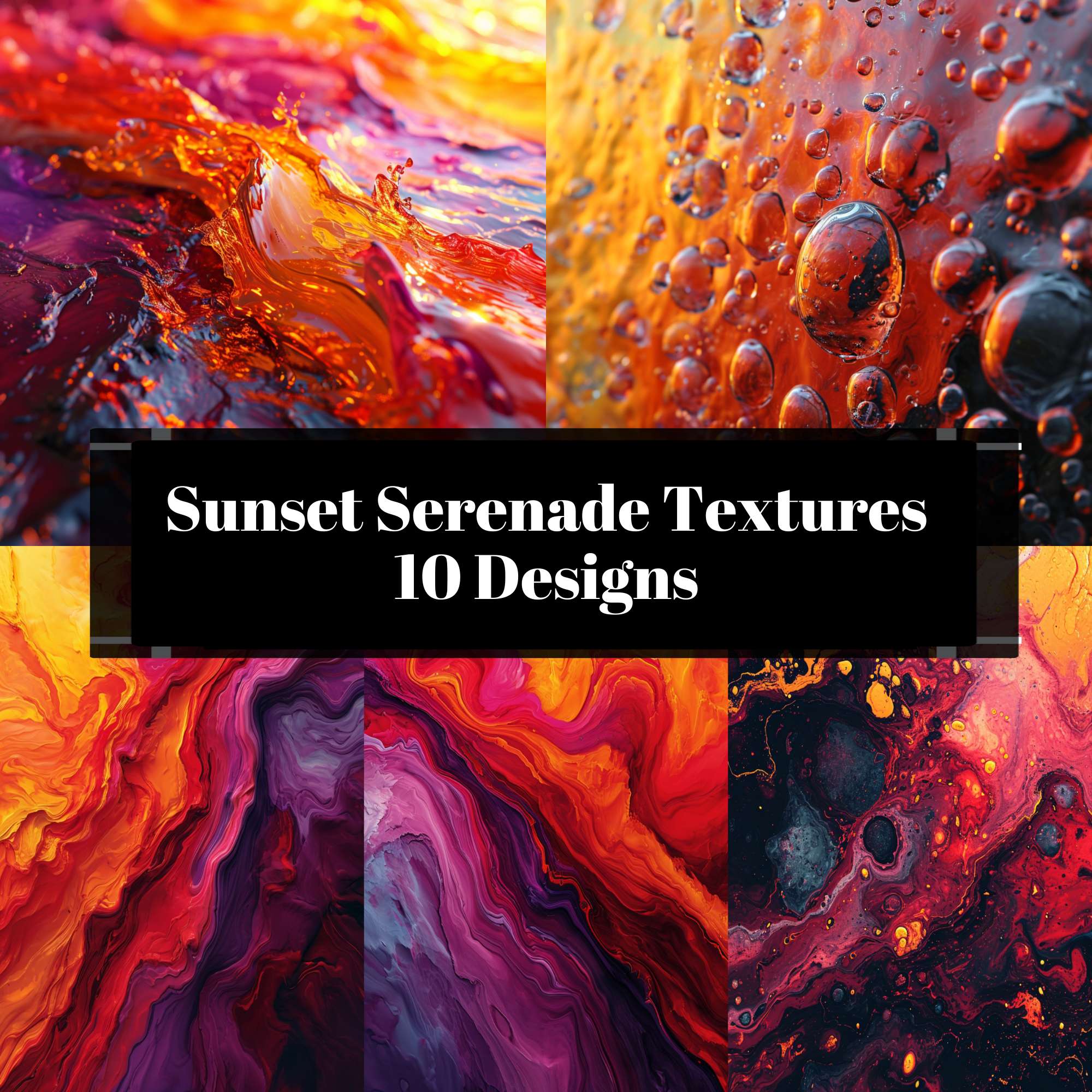 Sunset Serenade Textures