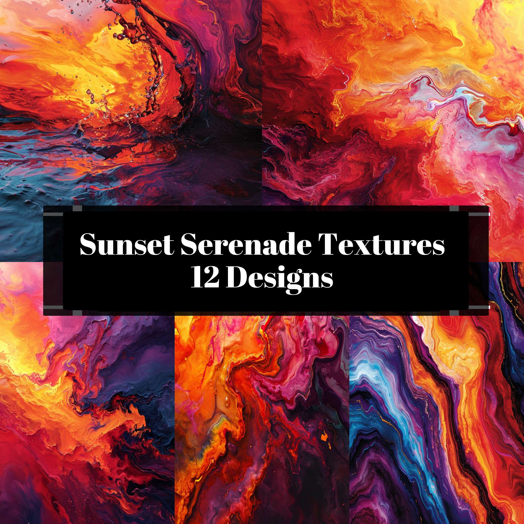 Sunset Serenade Textures