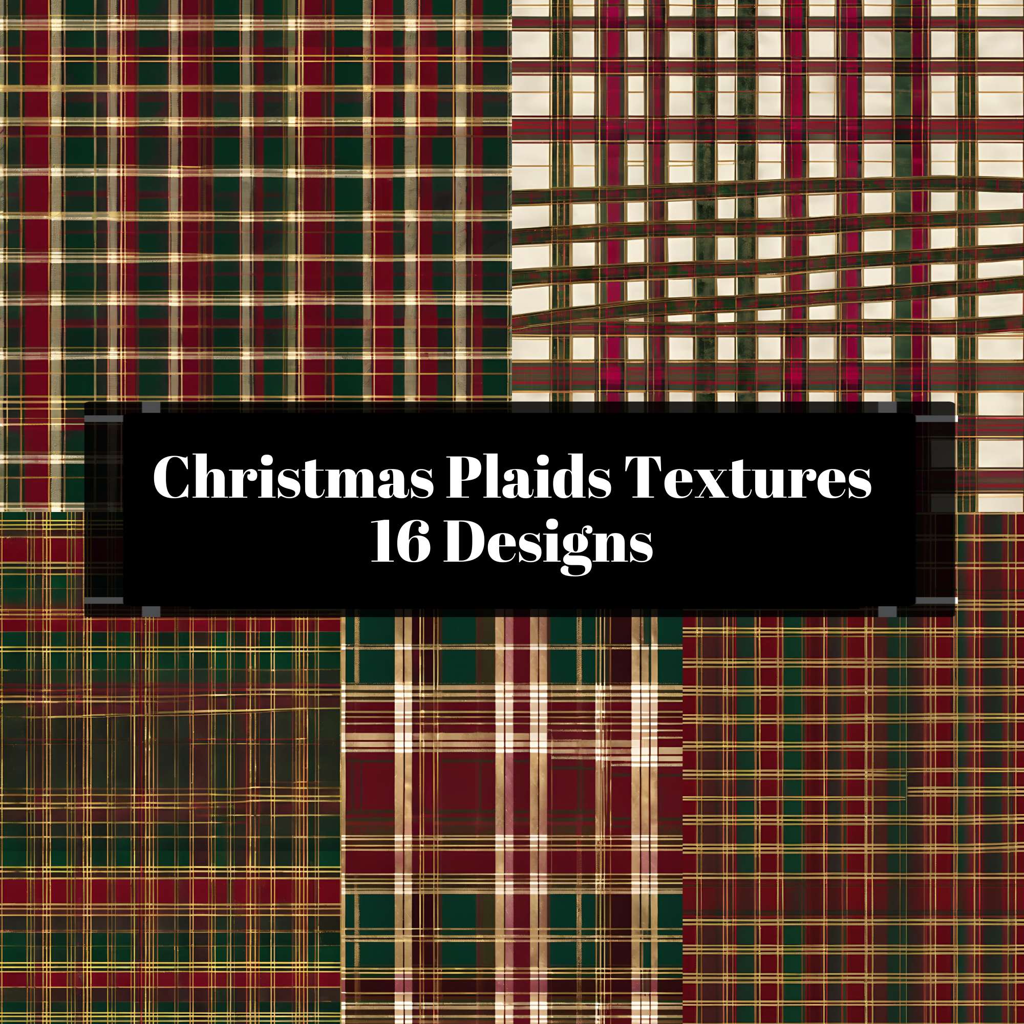 Christmas Plaids Textures